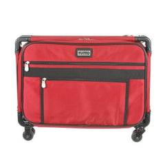 Tutto Sewing Machine Case On Wheels Medium 20in Cherry Red