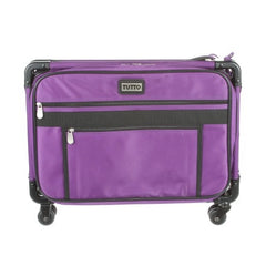 Tutto Sewing Machine Case On Wheels Medium 20in Purple