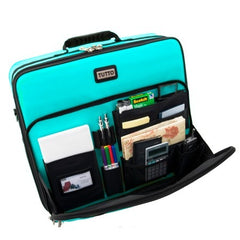 Embroidery Bag 19in Turquoise