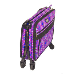 Tutto Sewing Machine Case On Wheels Extra Large 24in Pink Diamond