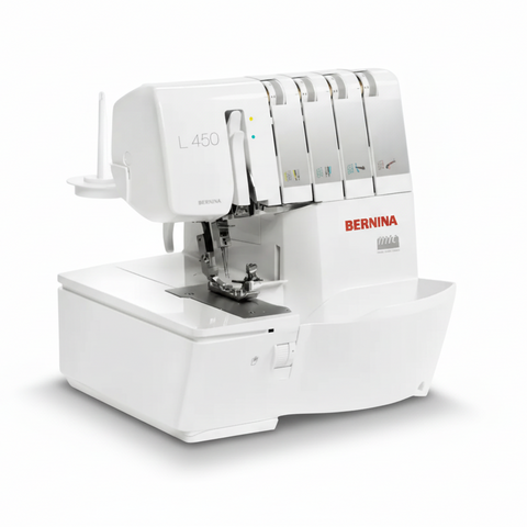 Bernina L 450 overlock sewing machine on a white background