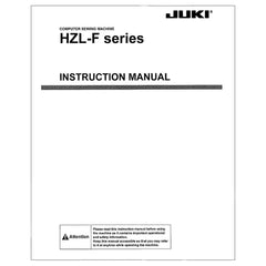 Juki HZL-F400 Instruction Manual
