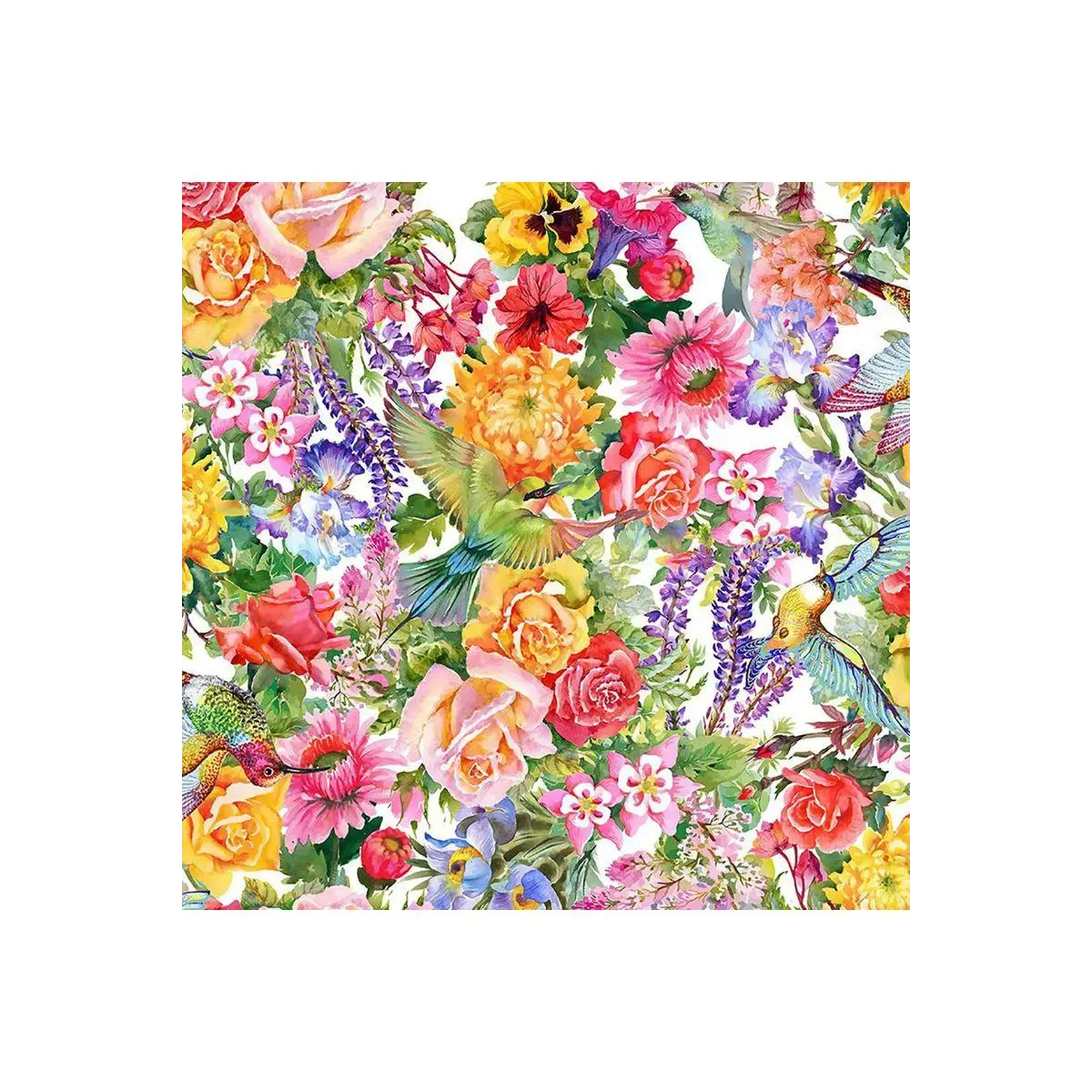 Fabric, Quiltex Fabrics, In The Beginning - Decoupage Collection