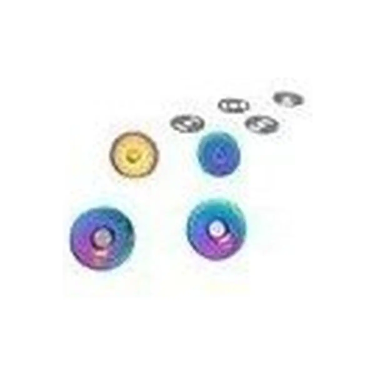 Iridescent Magnetic Snaps