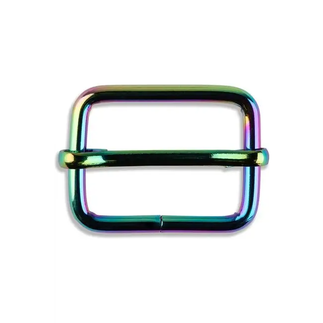Iridescent Slide Buckle 1" 2pk