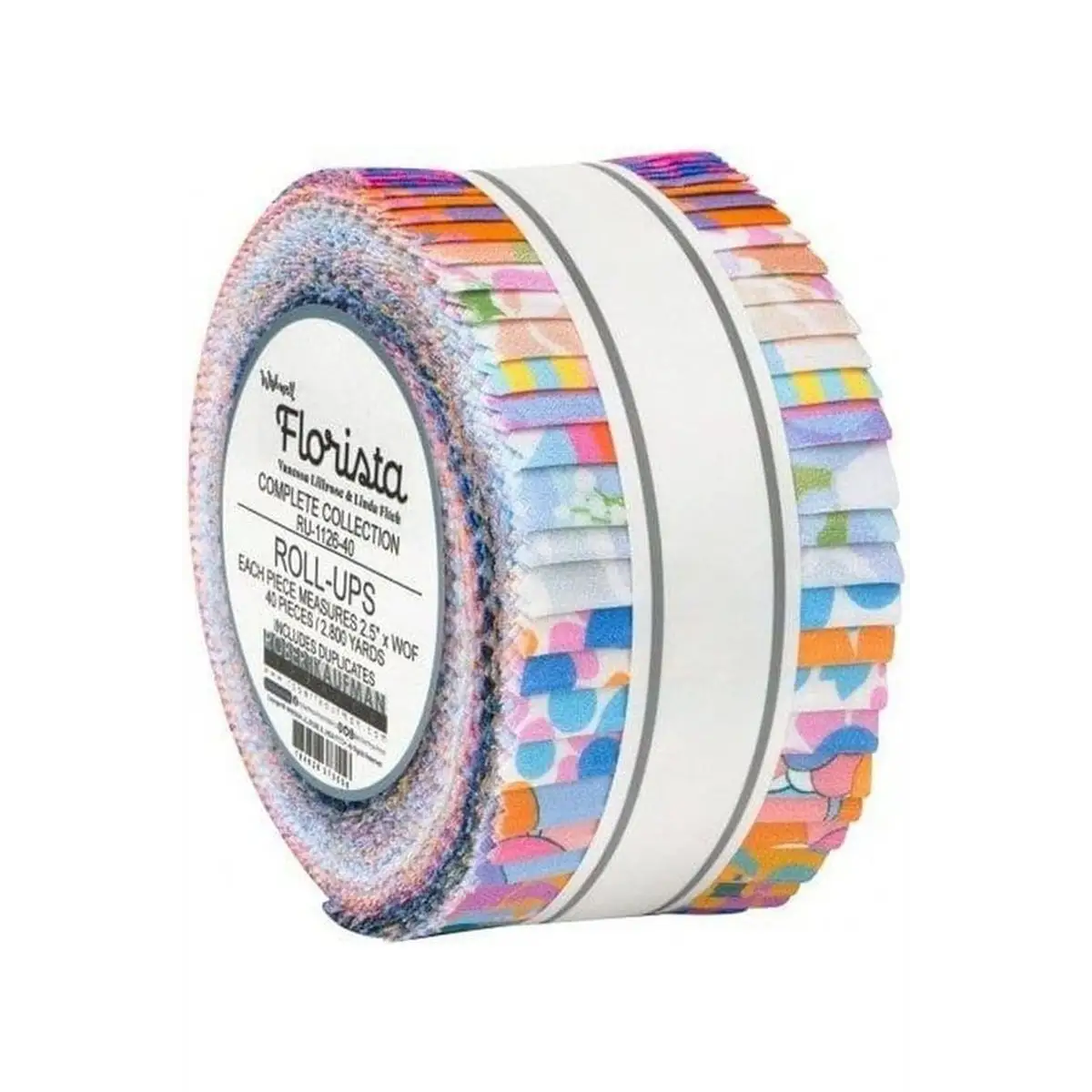 Jelly Roll - Wishwell Florista 40pc, 2-1/2in Strips Jelly Roll