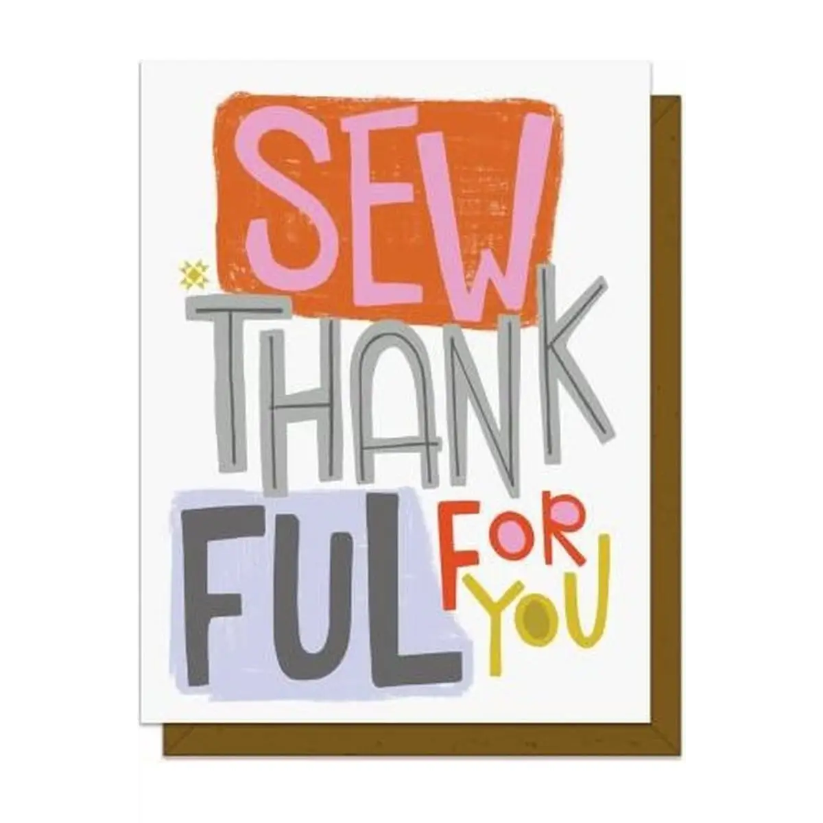 Sew Thankful Greeting Card