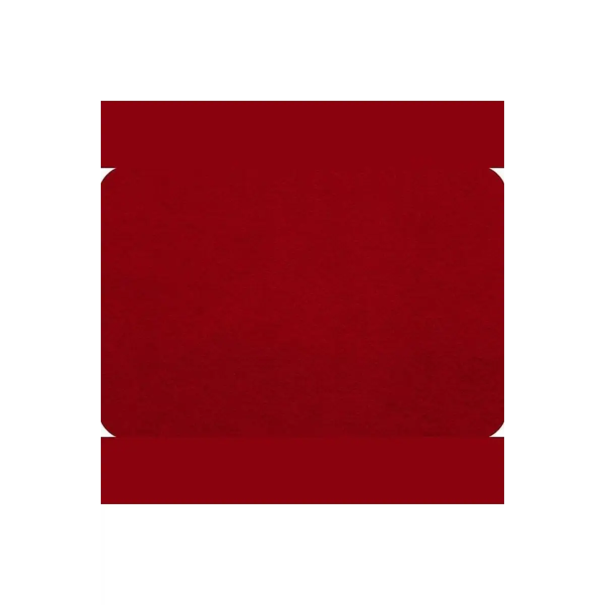 Kozy Cuddle Solids Scarlet 90 inch