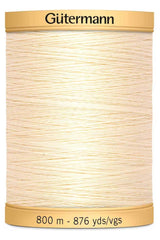Gutermann Natural Cotton Thread (800m)