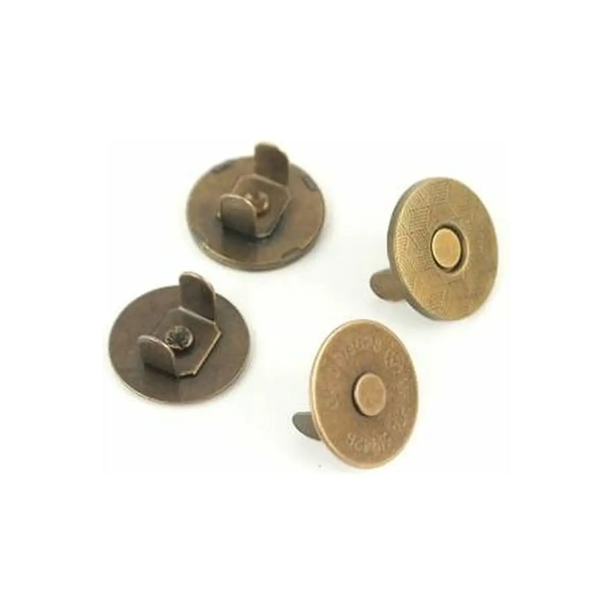 Magnetic Snap 3/4In Antique