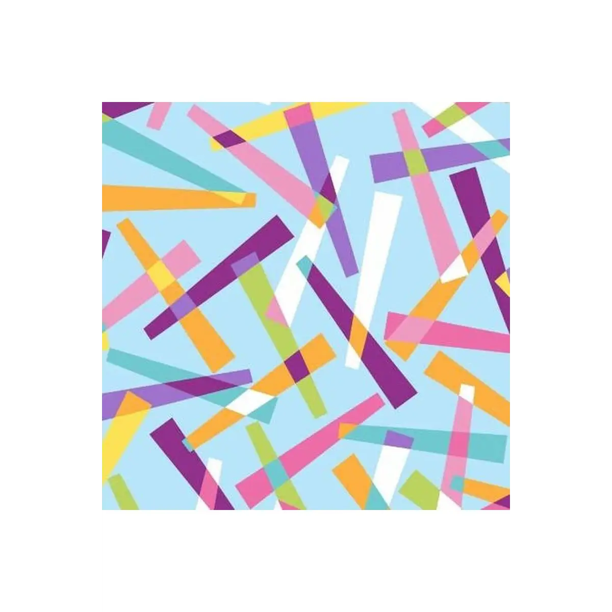 Blue Multi Pick Up Sticks Digital