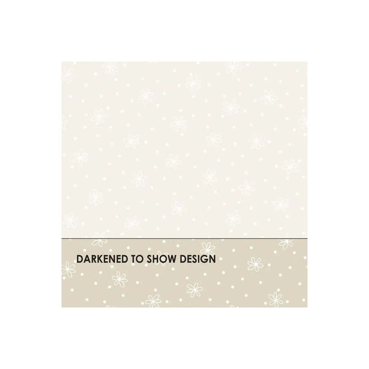 Solitaire Whites Daisy Dots Soft White - MAS312-SW