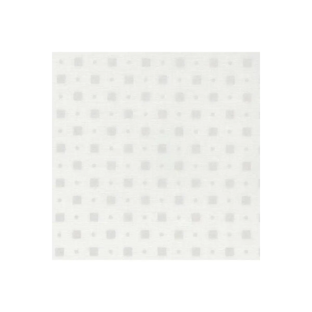 White Square Dot Pearlized Cotton