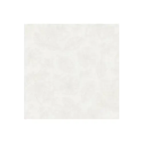 White Wild Flowers Pearlized Cotton