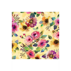 Fabric, Michael Miller Fabrics, Floral Fancy - Delicate Breeze Yellow