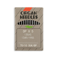Organ Industrial Machine Needles - System: DPx5 SUK (10/PKG)