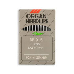 Organ Industrial Machine Needles - System: DPx5 SUK (10/PKG)