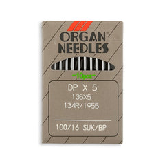 Organ Industrial Machine Needles - System: DPx5 SUK (10/PKG)