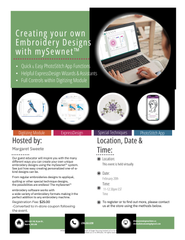 HUSQVARNA® VIKING® mySewnet Embroidery Software & Ecosystem Event