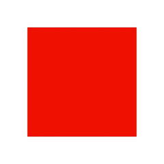 ColorWorks Premium Solid Vermillion 100% Cotton