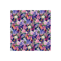 Fabric, Northcott - Deborah's Garden, LG Packed Floral Navy - DP25590-49