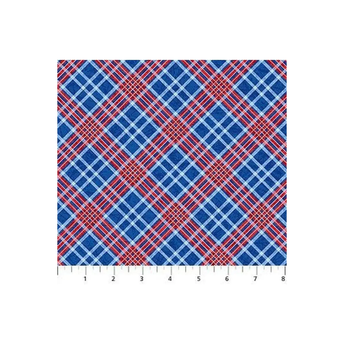 Fabric, Northcott - Diagonal Plaid