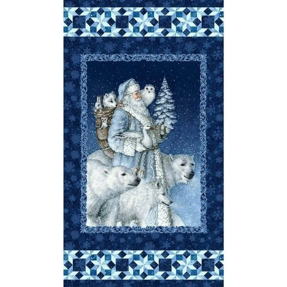 Father Christmas Panel - DP24690-48