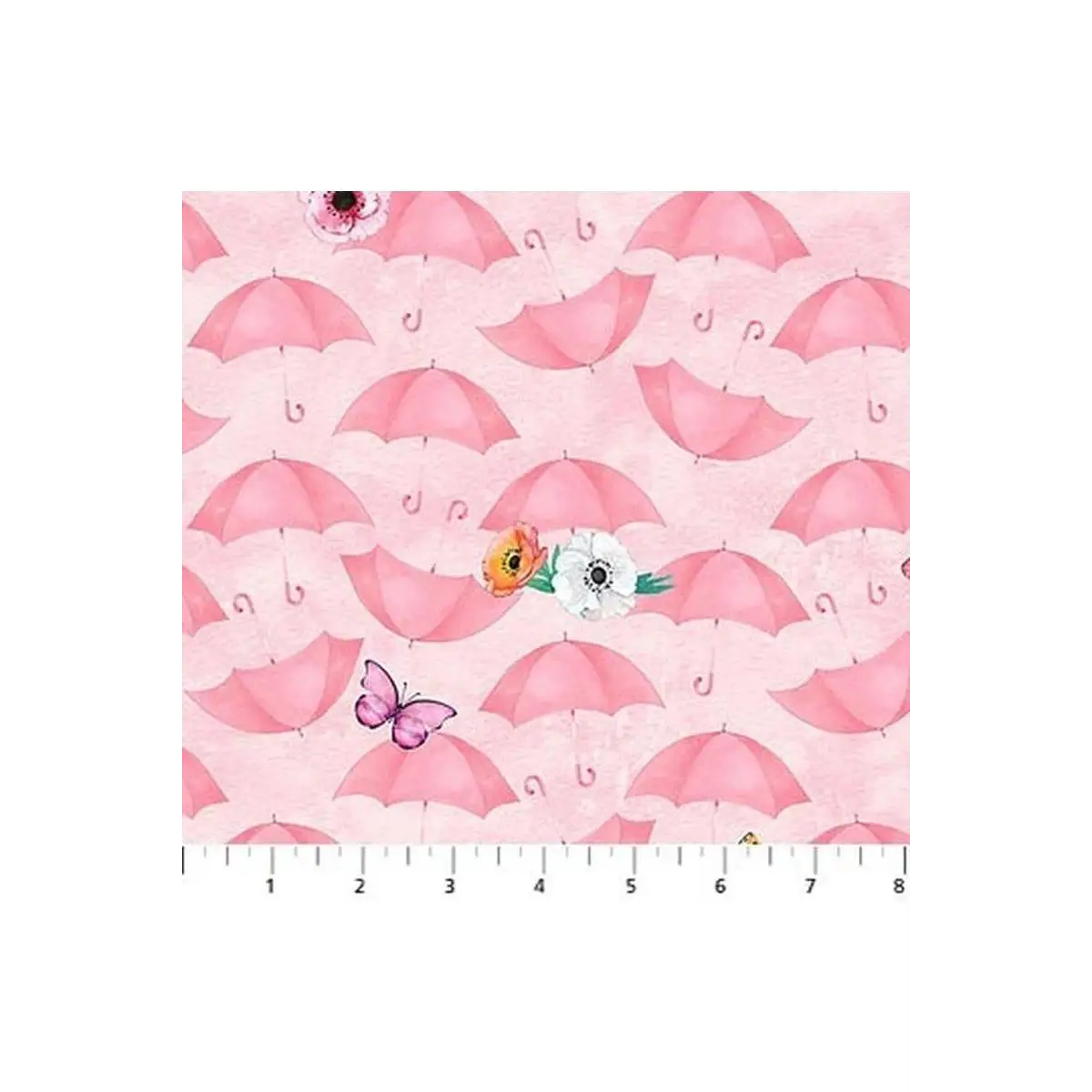 Pink Spring Umbrellas