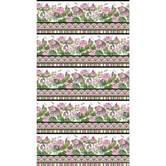 Water Lilies Border Stripe DP25056-11