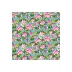 Fabric, Northcott - Water Lilies Feature Floral - DP25057
