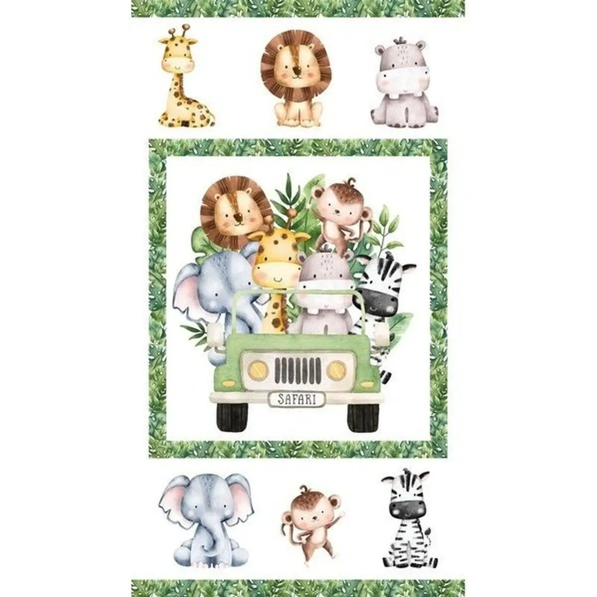 Wee Safari Wee Safari Panel - 25640-10