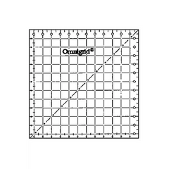 OMNIGRID RULER 12-1/2 X 12-1/2 SQUARE yellow