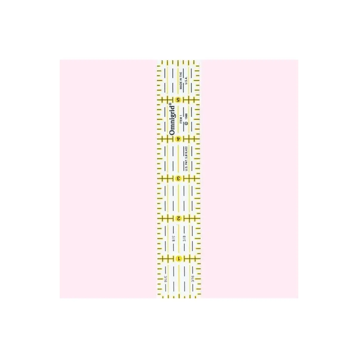 1 Inch x 6 Inch Omnigrid Ruler