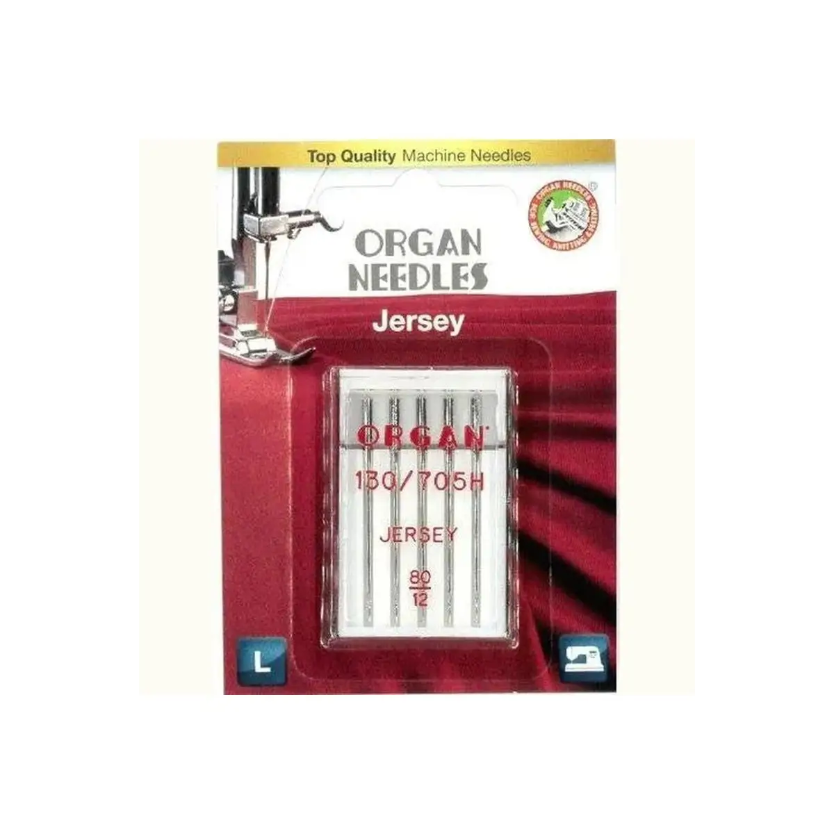 Organ Brand Domestic Machine Needles - System: Jersey