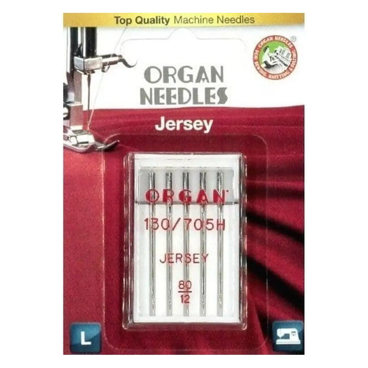 Organ Brand Domestic Machine Needles - System: Jersey