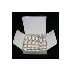 Polyester L Style Prewound Bobbin 144ct White