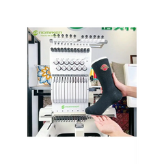 Promaker M-1501 Single Head 15 Multi Needle Embroidery Machine, Incl Optional Accessories & Stand