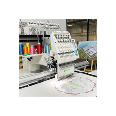 Promaker M-1501 Single Head 15 Multi Needle Embroidery Machine, Incl Optional Accessories & Stand