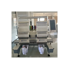 Promaker M-1502 Twin Head 15 Multi Needle Embroidery Machine, Incl Optional Accessories & Stand