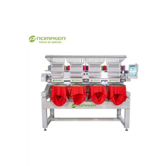 Promaker S-1504 Four Head 15 Multi Needle Embroidery Machine, Incl Optional Accessories & Stand