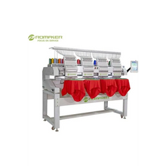 Promaker S-1504 Four Head 15 Multi Needle Embroidery Machine, Incl Optional Accessories & Stand