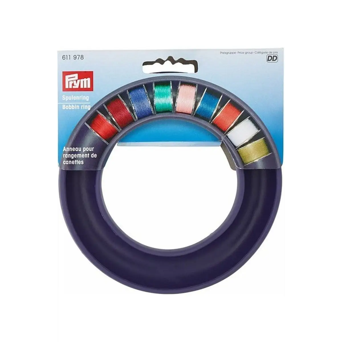 Prym Bobbin Ring - holds approx. 20 bobbins