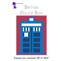 British Police Box Quilt Pattern