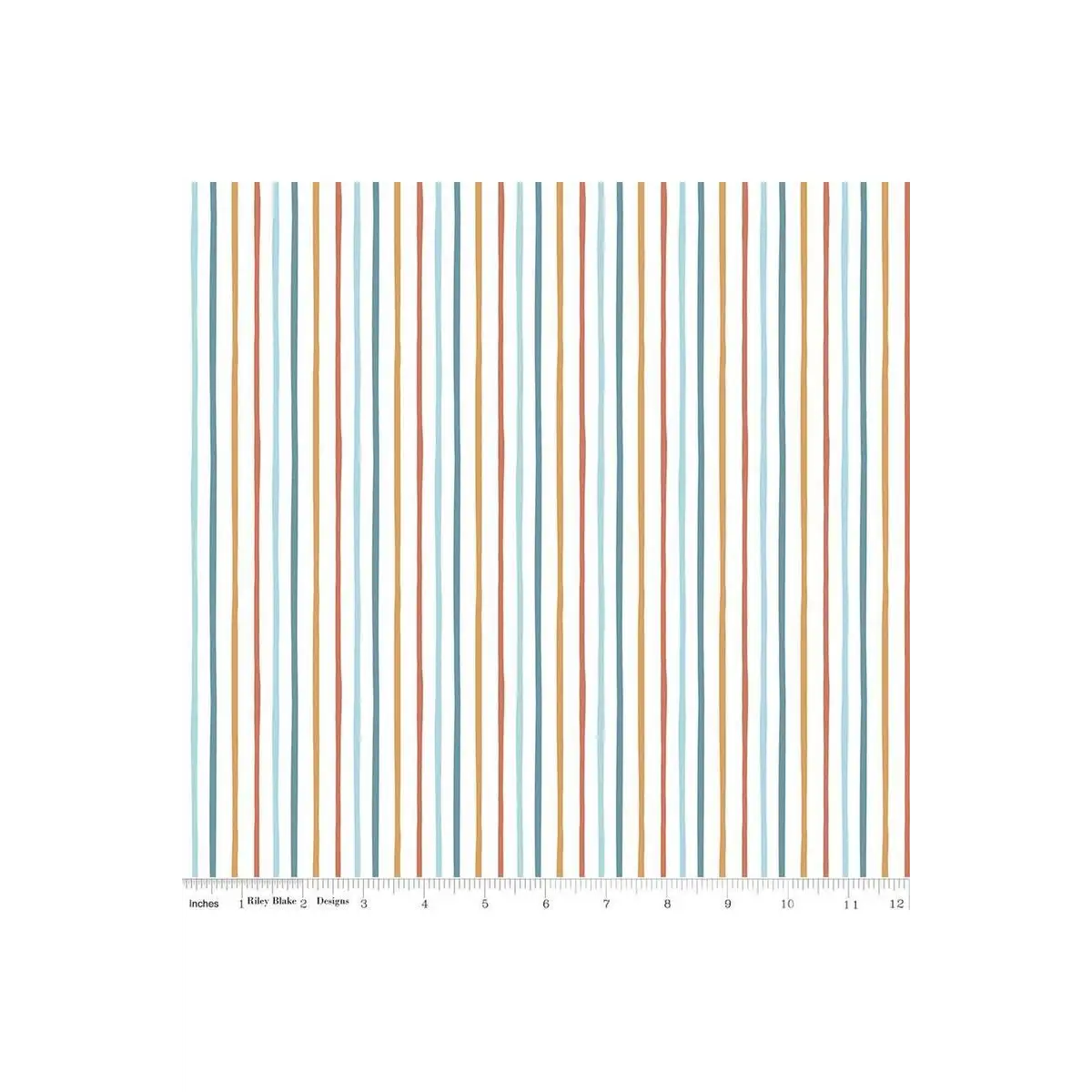 Fabric, Riley Blake Designs Fabrics, Alphabet Zoo Stripes