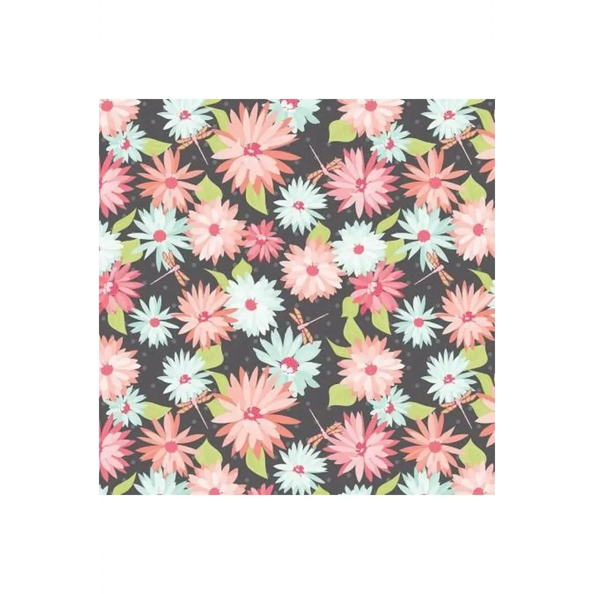 Paper Daisies Main Gray