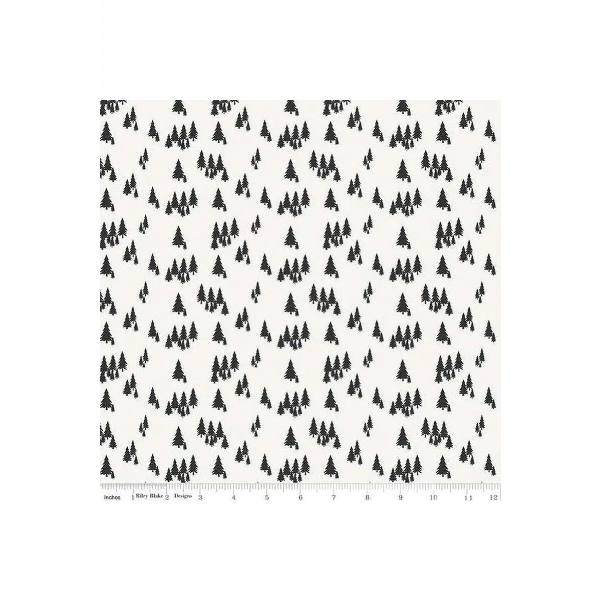 Woodsman Trees Cream - RBC-13763-CRE