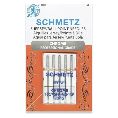 Schmetz Chrome Jersey/Ball Point Needles