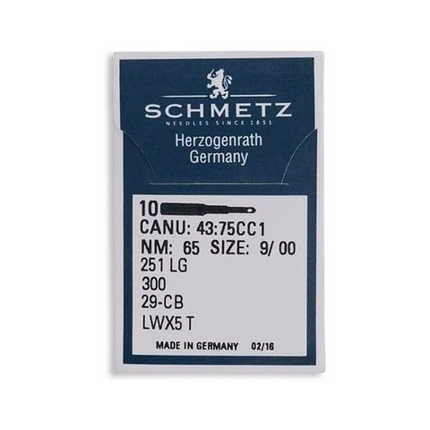 Schmetz Industrial Needles - System: 251LG Long, 10/Pack