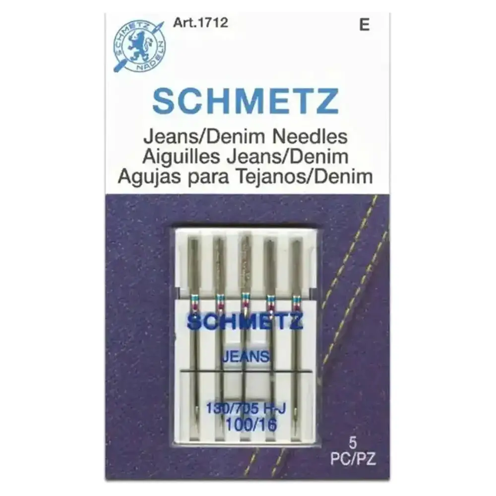 Schmetz Jeans/Denim Needles, Pkg of 5