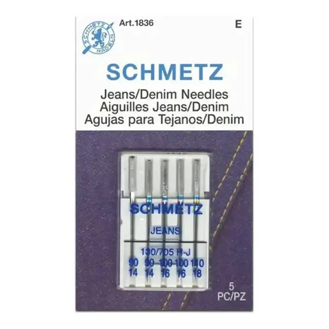 Schmetz Jeans/Denim Needles, Pkg of 5
